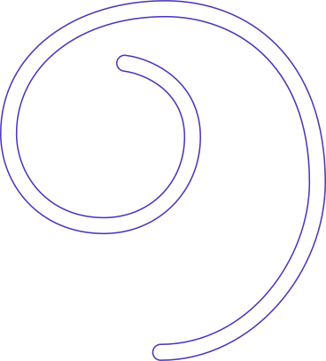 line spiral PNG, SVG