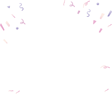 Festive confetti PNG, SVG