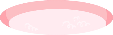 pink round bubble bath PNG, SVG