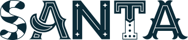 Schriftzug weihnachtsmann PNG, SVG