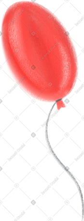 balloon red PNG, SVG