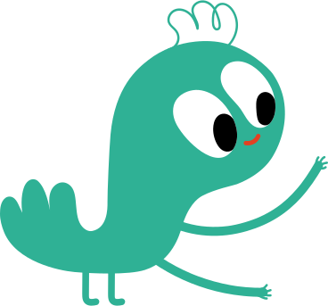 green character with long arms PNG, SVG