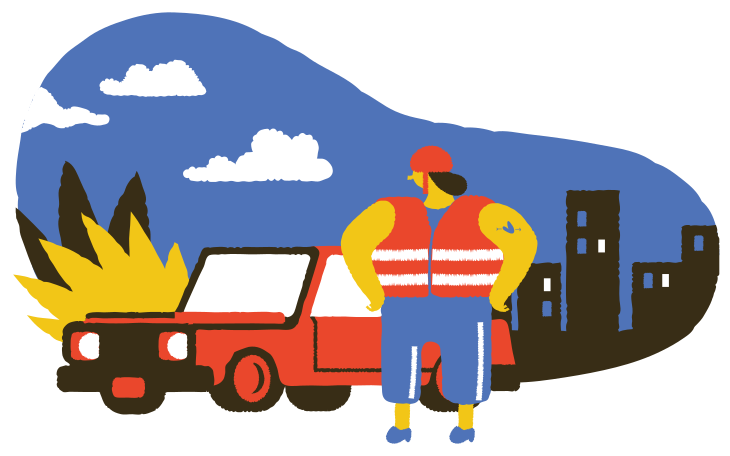 Car service  Illustration in PNG, SVG