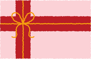 Wrapped present PNG、SVG