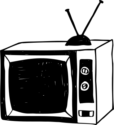 Tv d'epoca PNG, SVG