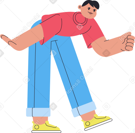 guy bent over PNG, SVG