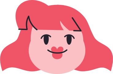 head smiling woman PNG, SVG