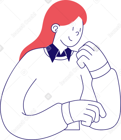 half woman holding something PNG, SVG