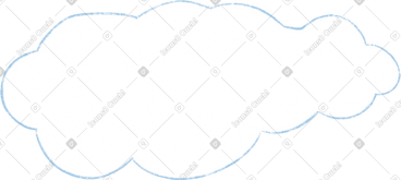 Big white cloud PNG, SVG