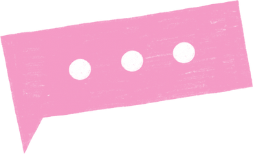 pink bubble with dots PNG, SVG