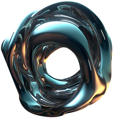 D abstract liquid form в PNG, SVG
