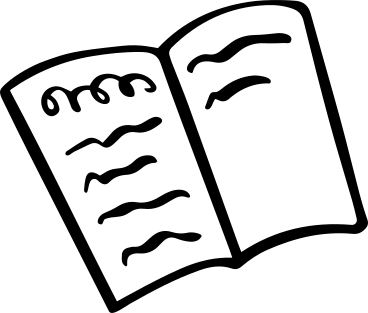 Caderno PNG, SVG