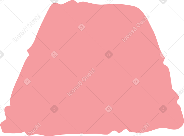 pink trapezoid PNG, SVG