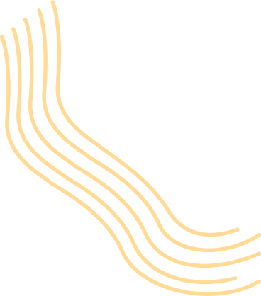 lunghe linee ondulate gialle PNG, SVG