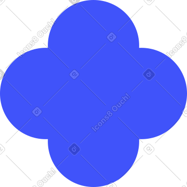 Quatrefoil shape PNG, SVG