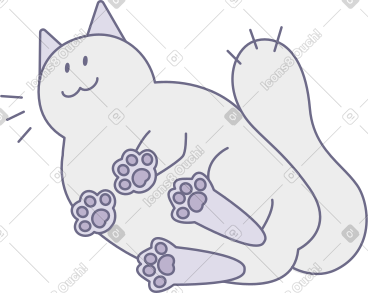 坐猫 PNG, SVG