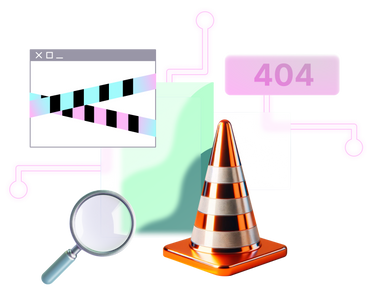 404, pagina di errore non trovata PNG, SVG