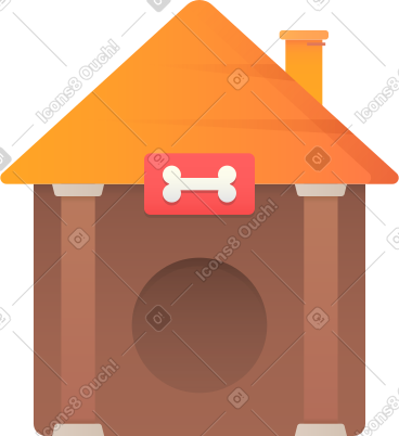 Dog house PNG, SVG