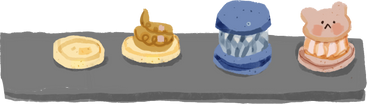 pastries PNG, SVG