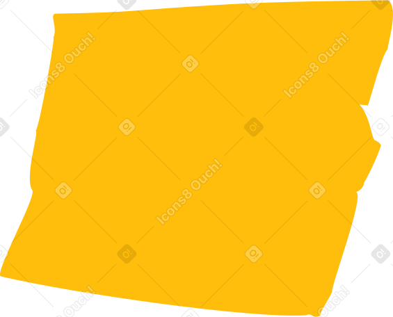 yellow rectangle Illustration in PNG, SVG
