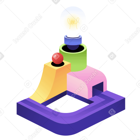 Process of making an innovative idea PNG, SVG