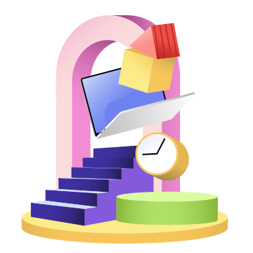 Work life balance and time management PNG, SVG