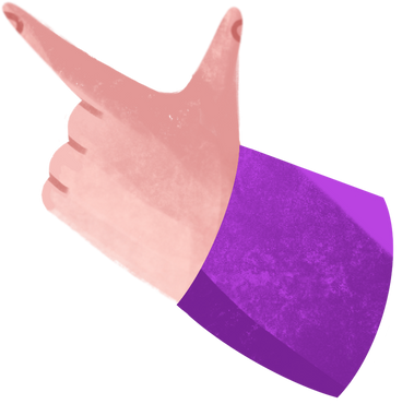 hand with outstretched index finger PNG, SVG