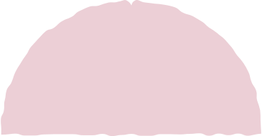 Demi-cercle rose PNG, SVG