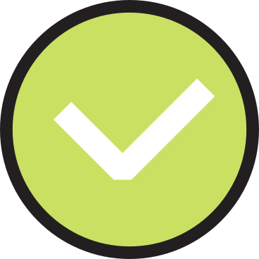 Icona rotonda con segno di spunta PNG, SVG