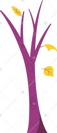 autumn tree Illustration in PNG, SVG