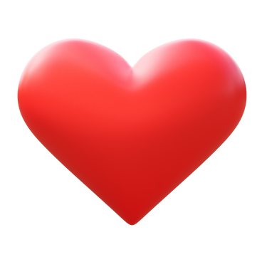 red heart  PNG、SVG