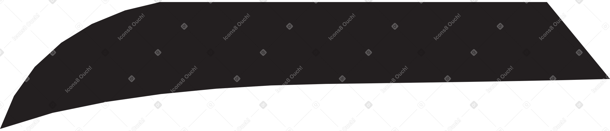 黒い影 PNG、SVG