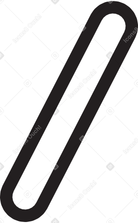 linea decorativa corta bianca PNG, SVG