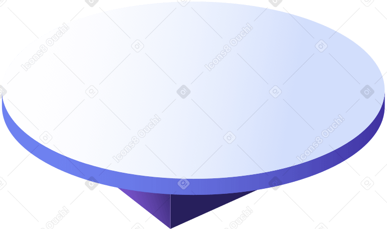 круглая платформа в PNG, SVG