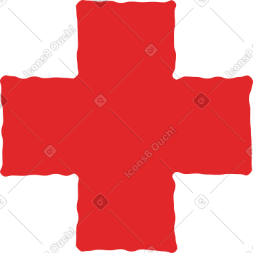 Red cross PNG, SVG