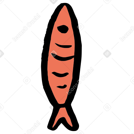 coral fish Illustration in PNG, SVG