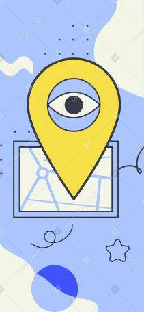 Search location Illustration in PNG, SVG