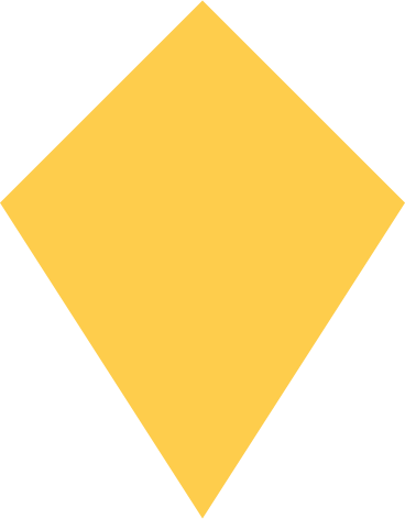 Yellow kite PNG, SVG