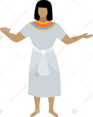 egyptian woman Illustration in PNG, SVG