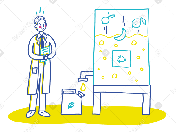 Illustration Biotechnologies aux formats PNG, SVG