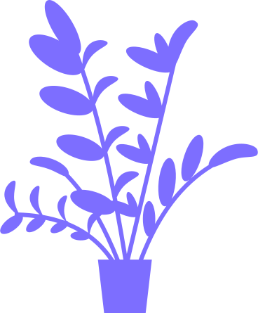 office plant with small leaves PNG, SVG