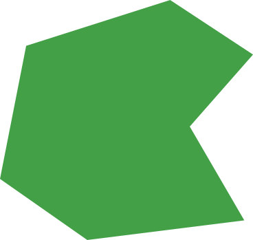 Polygon green PNG, SVG