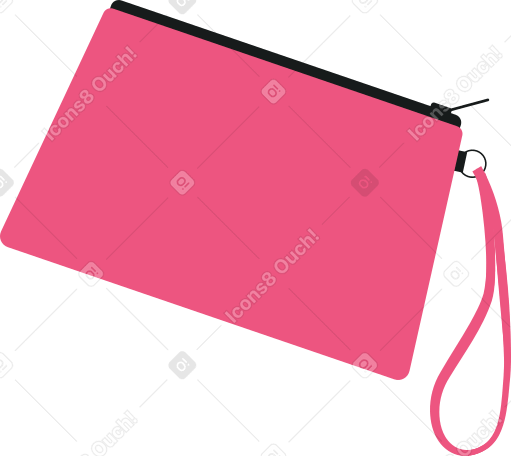 cosmetic bag Illustration in PNG, SVG