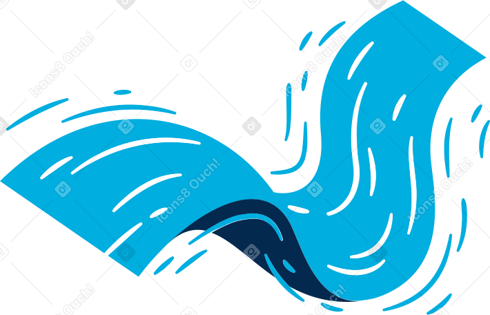 flow Illustration in PNG, SVG