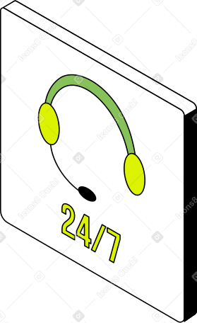 frame with headphones PNG, SVG