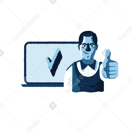 Well done  Illustration in PNG, SVG