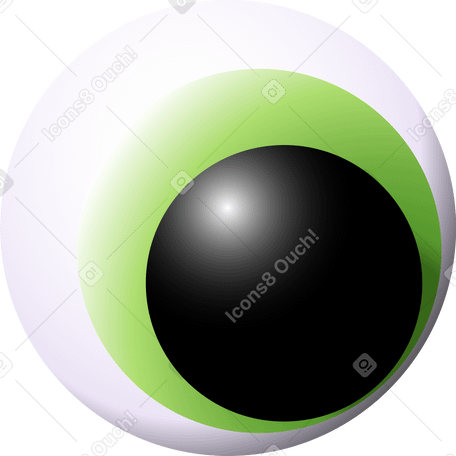 Occhio verde PNG, SVG