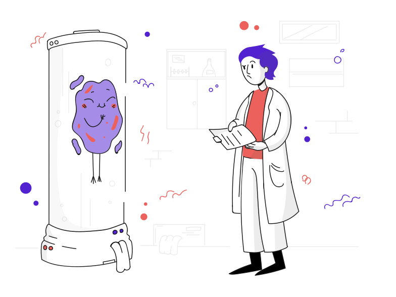 Immagine Vettoriale lavorare in un laboratorio in PNG e SVG in stile | Illustrazioni Icons8