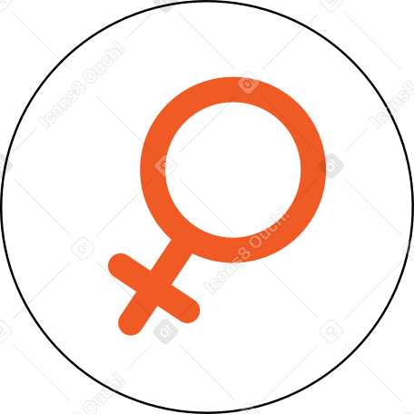 female symbol PNG, SVG