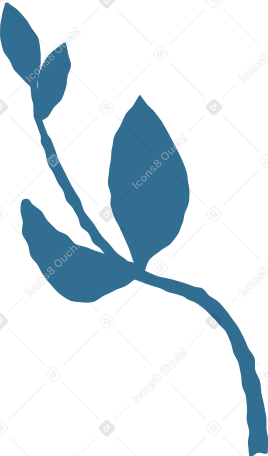 small branch with leaves Illustration in PNG, SVG